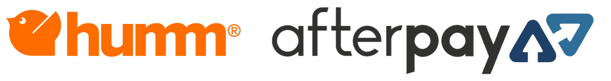 humm and Afterpay accepted