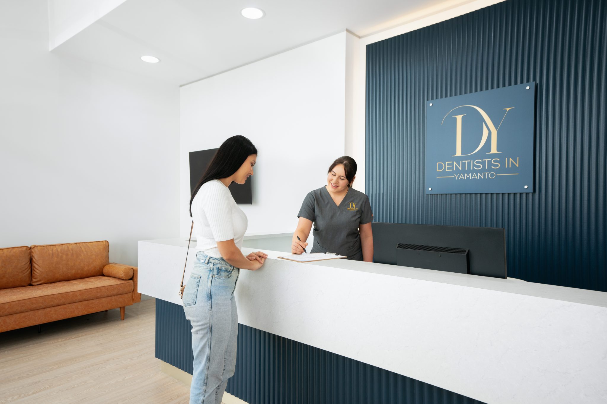 The welcoming reception at Dentists in Yamanto, inside Yamanto Central